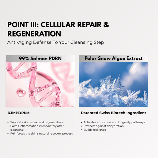 VERGLAS PDRN ENZYME CLEANSING GEL- Encapsulation Technology