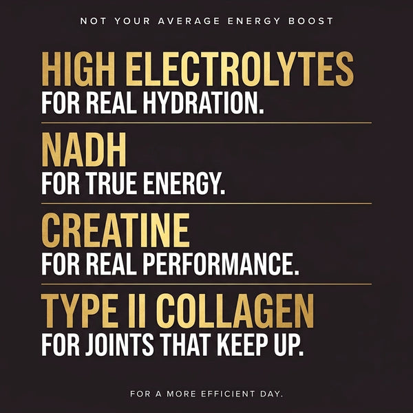 ZING Pure Energy, Joint Health and Muscle Support  NADH|Creatine|Joint Collagen