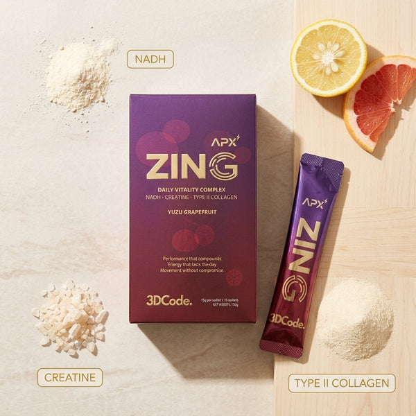 ZING Pure Energy, Joint Health and Muscle Support  NADH|Creatine|Joint Collagen