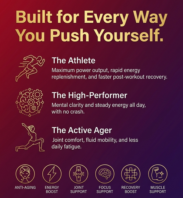 ZING Pure Energy, Joint Health and Muscle Support  NADH|Creatine|Joint Collagen